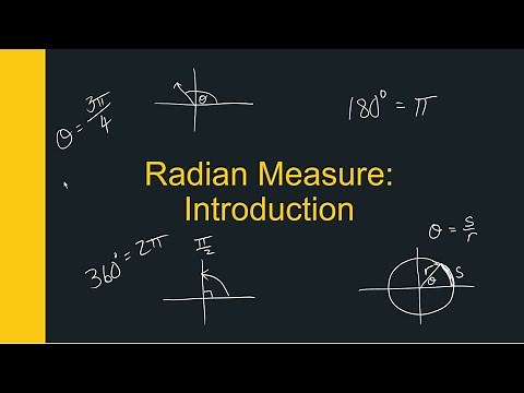 Radian Measure Introduction