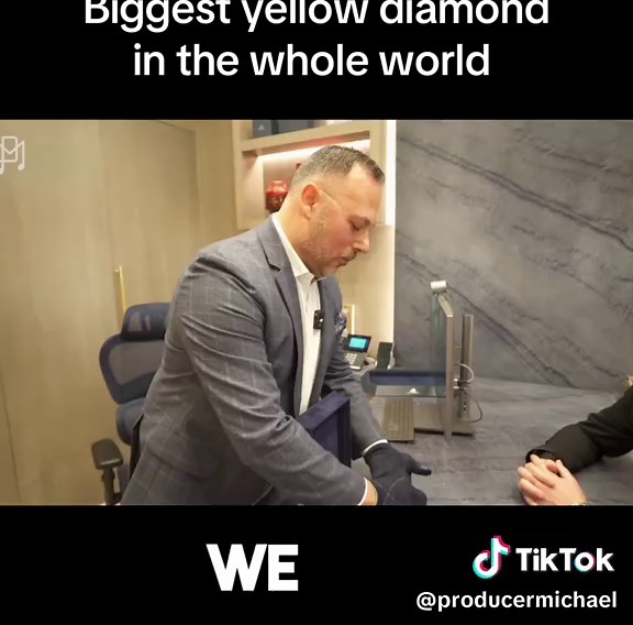 World's Largest Fancy Vivid Yellow Diamond Unveiled