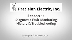 DID YOU KNOW THAT TROUBLESHOOTING IS SIGNIFICANTLY EASIER WHEN TAKING ADVANTAGE OF FAULT CODES AND HISTORY? This video is brought to you by: http://www.precision-elec.com This video will cover diagnostic fault monitoring, checking fault history and troubleshooting the Lenze AC Tech SMVector Variable Frequency Drive (VFD). Although most issues that occur with the SMV are setup issues, there can be faults that may occur during normal operation of the drive. This video navigates you through using t
