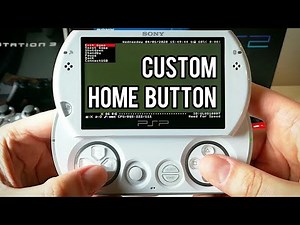 How to Get a CUSTOMIZED HOME BUTTON for PSP/PSPGo (Any Custom Firmware)
