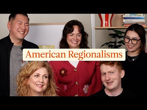 American Regionalisms