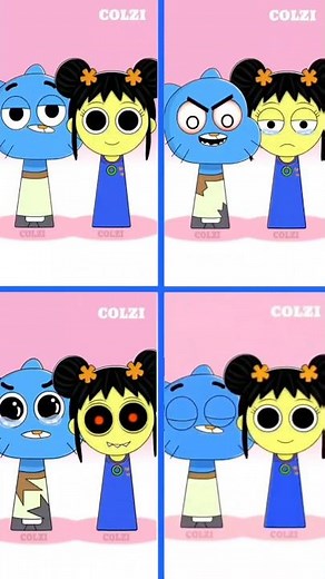 Sprunki OC Kailan Meets Gumball Phase 4 - Sprunki Incredibox #animation #sprunki Credits @Colzi