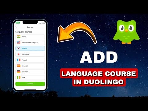 How to Add Language Course in Duolingo
