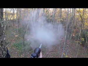 Bear Hunting - He moves forward and gives me a shot, .50 Caliber Thompson Encore Muzzleloader