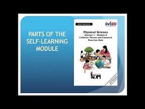 Parts of a Self Learning Module