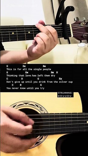 Lonely People - America | Easy Guitar Tutorial For Beginners #guitarlesson #shorts