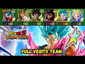 THE ULTIMATE FULL VEGITO TEAM SHOWCASE! 💥 | DBZ Dokkan Battle