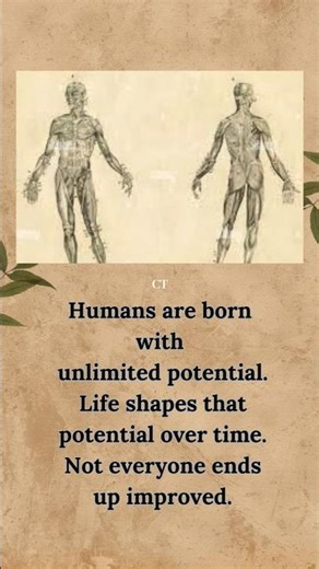 Humans are born with unlimited potential || #MotivationShorts #LifeLessons #SelfGrowth #shorts