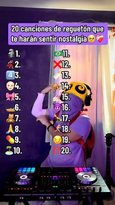 335K views · 14K reactions | 20 canciones de reggaeton que te harán sentir nostalgia凉❤️‍啕 #parati | Clooba | Facebook