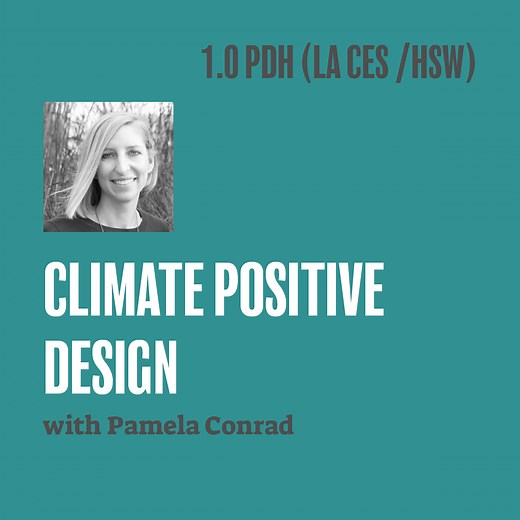 Climate Positive Design