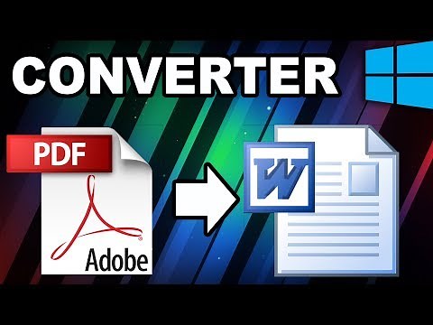 How to convert PDF to Word