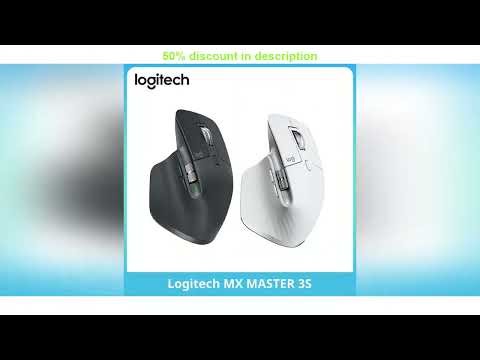 #Logitech MX Master 3S Wireless Bluetooth Mouse High End Cross Screen Laptop