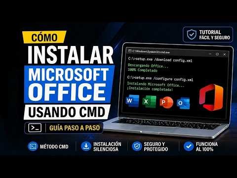 Cómo Instalar Microsoft Office con PowerShell | Guía Completa