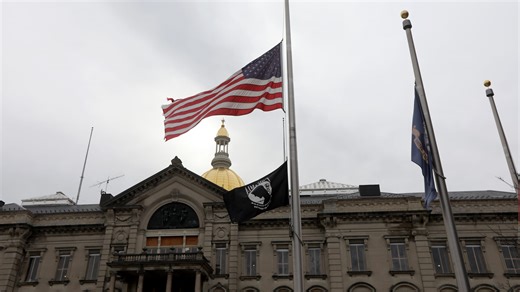 Why is the flag at half staff today in NJ? Here's what to know