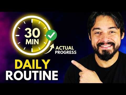 The 30-Minute Daily Routine That ACTUALLY Improves Your English