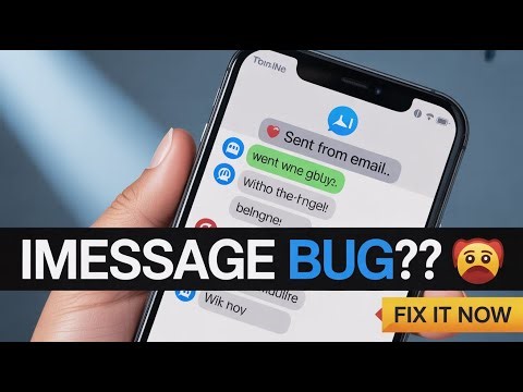 iOS 26 iMessage Bug: Fix Your Blue Bubbles!