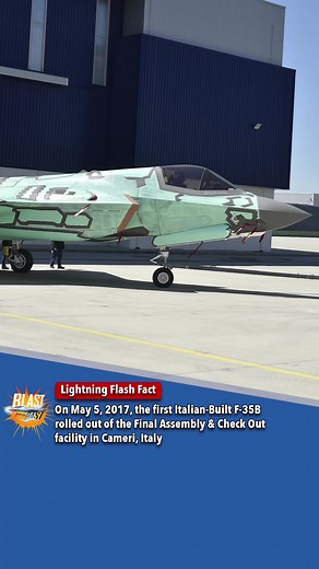 Today in 2017, the first F-35B assembled outside the United States was unveiled at the Final Assembly and Check Out facility in Cameri, Italy 🇮🇹. | F-35 Lightning II Joint Program Office