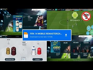 🚨 FIFA 14 ORIGINAL ANDROID REMASTERED! NEW GRAPHICS AND MUCH MORE, AND INCREDIBLE GAMEPLAY! 📲