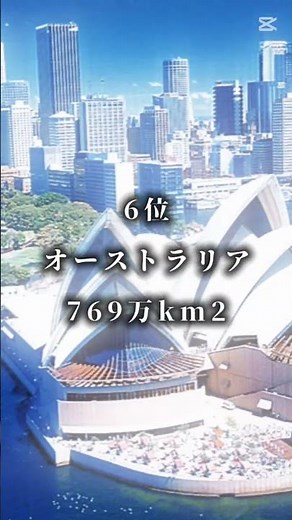 世界の国 面積ランキングトップ10#地理系#地理#ランキング#バズれ#shorts