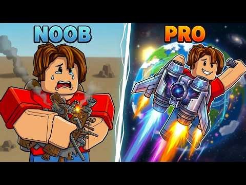 I Unlocked The Most POWERFUL Jetpack In Roblox +1 Jetpack Evolution