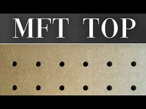 EASY Full Sheet MFT Top - Step-By-Step Guide - No CNC & Worktop Repair