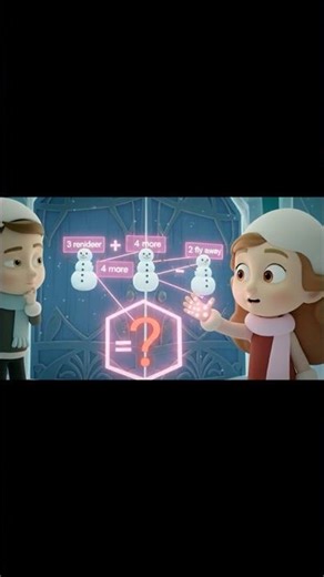 This Snowman Problem Has a Trick – Can You Catch It ? #shorts #mathchallenge #kidseducation #puzzle