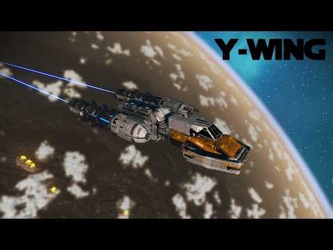 How to build a Y-wing in No Man's Sky