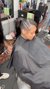 830K views · 10K reactions | Ponytail W/ Side Bang And Braid ‍♀️ #highponytail #ponytail #curls #bang #phillyhairstylist #phillyhairstylists #phillyhair #phillyhairsalon #phillyhairstyles #stylesbyejay #bangs #curls #updo | Erica Jones Foster | Facebook