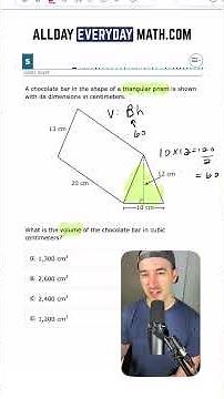 2025 7th Grade Math STAAR Test - Problem 5