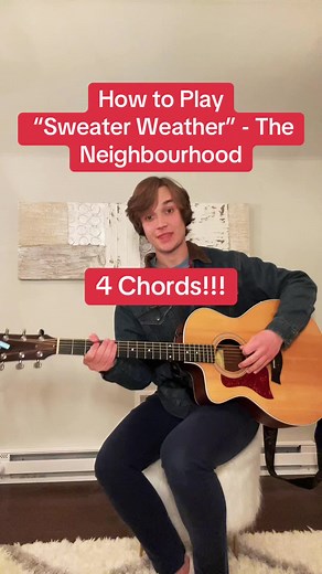 Learn How to Play Sweater Weather on Guitar