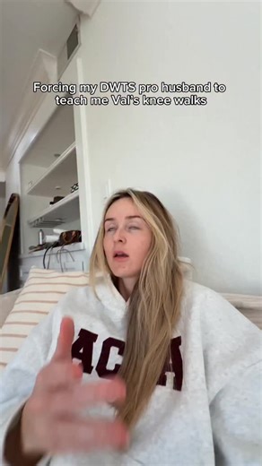 Brylee Armstrong on Instagram: "the knee pads were a must don’t text @valentin @alix_earle #kneewalks #dwts #athome #couples #stunt"