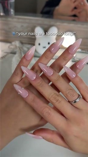 Sticky tabs are perfect for flexible wear — smooth press = comfy, natural look 💅 #nailart #nailtrend