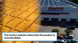 Costco now selling gold bars for members