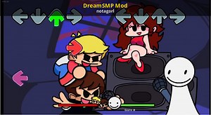 DreamSMP Modpack Mod for Friday Night Funkin' | FNF Mods