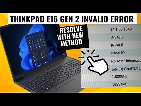 Fix Lenovo Serial Number Errors: The Secret Method Explained | Tech Error