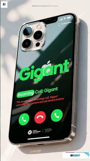 Giant IPhone 11 Pro Incoming call #ringtone #apple #iphone #phone