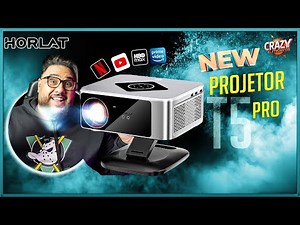 Conheça o Horlat T5 Pro: Projetor Barato com Qualidade de Cinema! Review Completo