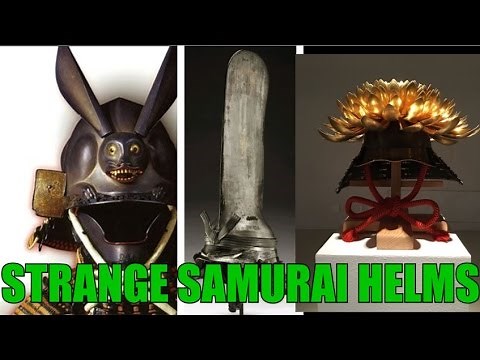 The Strangest and Most Beautiful Samurai Helmets - Kawari Kabuto