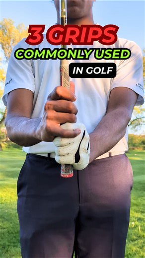 3 GRIPS COMMONLY USED IN GOLF #golf #shorts #golfswing