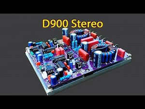 Amplifier Class D900 Stereo Version