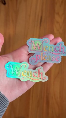 Wench Medieval Stickers | Meme Sticker, Middle Ages Sticker, Medieval Art Sticker, Medievalcore, Wench Please - Etsy