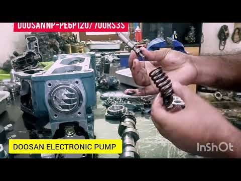 HEAVY DUTY DOOSAN POWER Generator Diesel Pump REBUILD Process