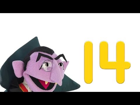 Sesame Street The Counts Number Of The Day Song #14