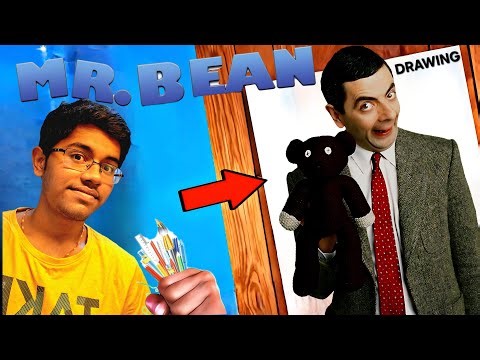 How to Draw Mr Bean | step by step drawing | 🔴LIVE DRAWING