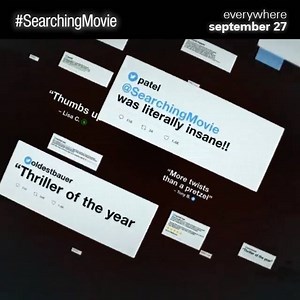 2.6K views · 62 reactions | Searching is being called thriller of year and you definitely don’t want to miss it this September 27 in cinemas #SearchingME | Empire Movies | Facebook
