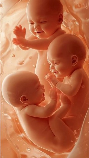 Baby in Womb | Month by Month Fetal Development #shorts #unbornbaby