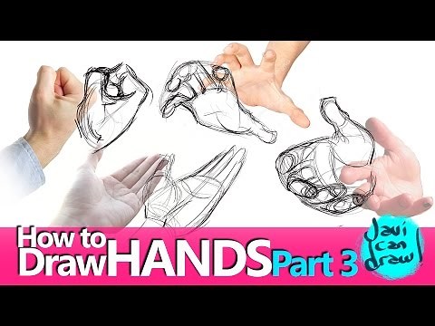 USING REFERENCE TO LEARN HOW TO DRAW HANDS