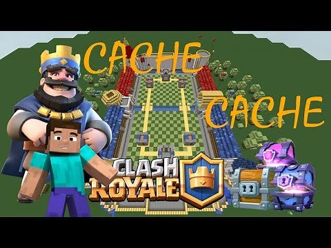 CACHE CACHE MINECRAFT MAP CLASH ROYALE | CLASH OF CLANS PS4 FR