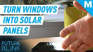 These windows are actually solar panels