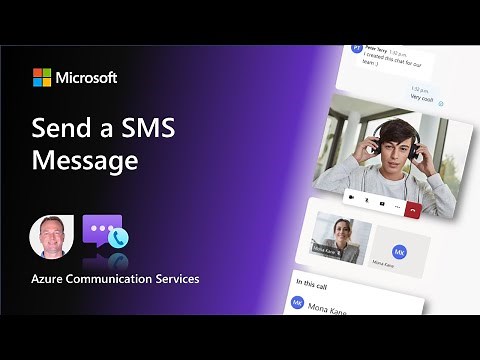 Send an SMS message